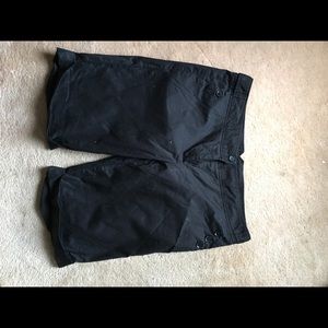 Limited brand drew fit black shorts
